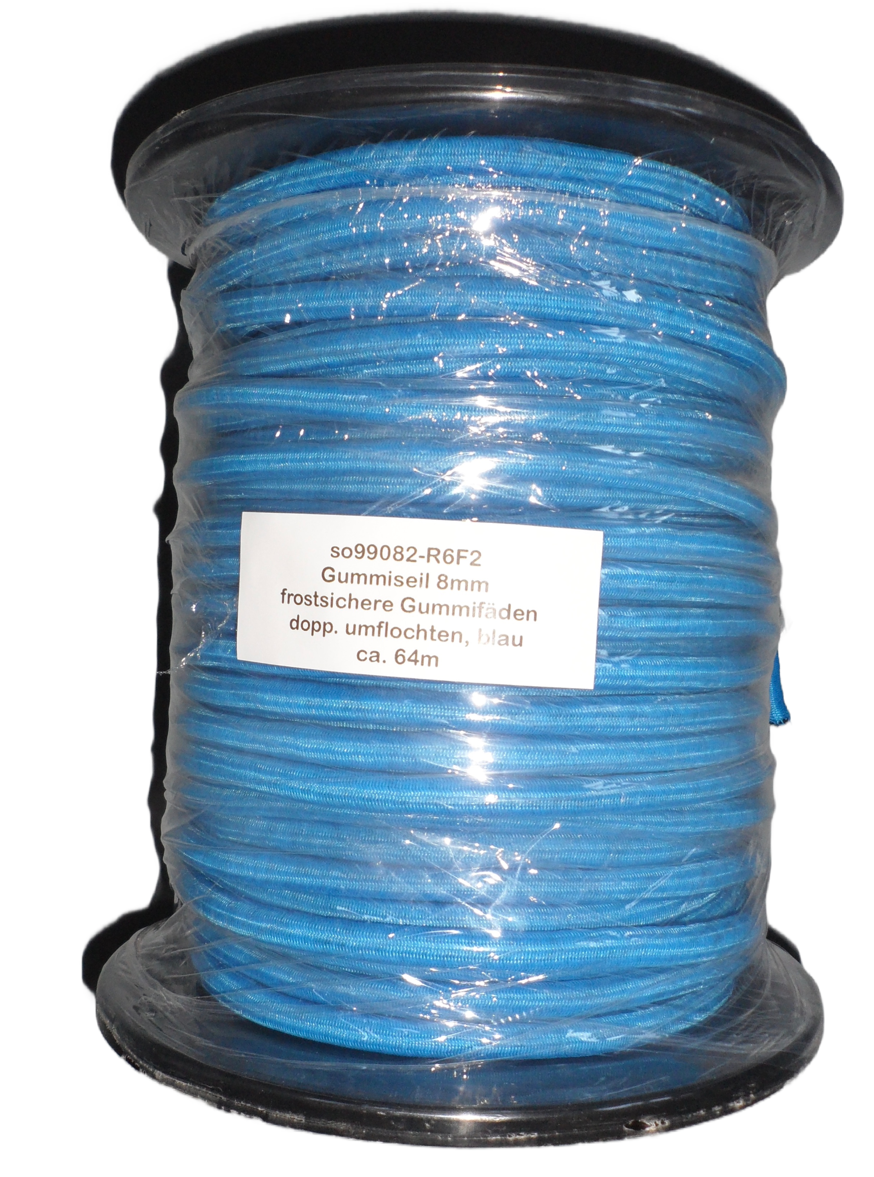 Restposten Gummiseil,Frostsicher, Dm 8mm, 64m