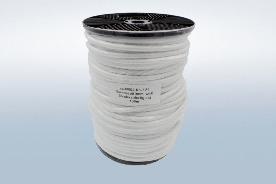 Restposten Gummiseil, Dm 9mm, 100m