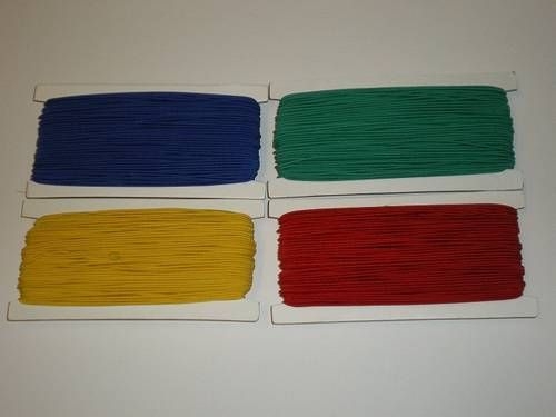 Gummiseile 1,5mm, Kartenabwicklung