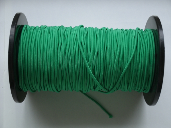 Gummiseil 3mm, grün, ca. 100m