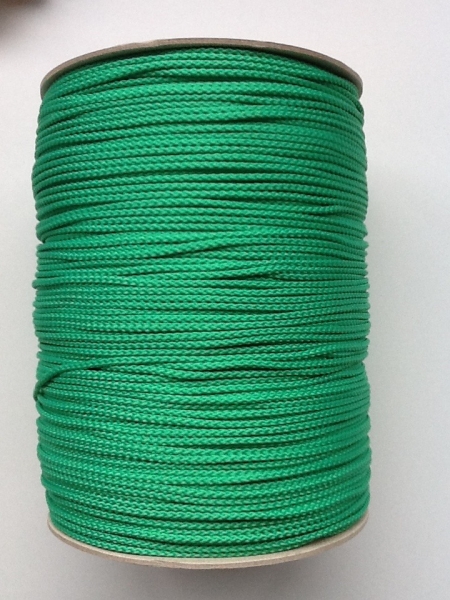 PP-Flechtschnur, 3mm, grün, Spule a 500m