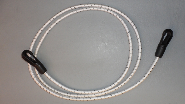 Gepäckspanner, beidseitig mit 2-teiligem Kunststoffkarabiner